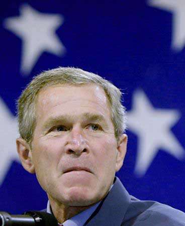 George W Bush Lamenting his Defeat Over Cuba